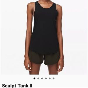 lululemon Sculpt tank II
